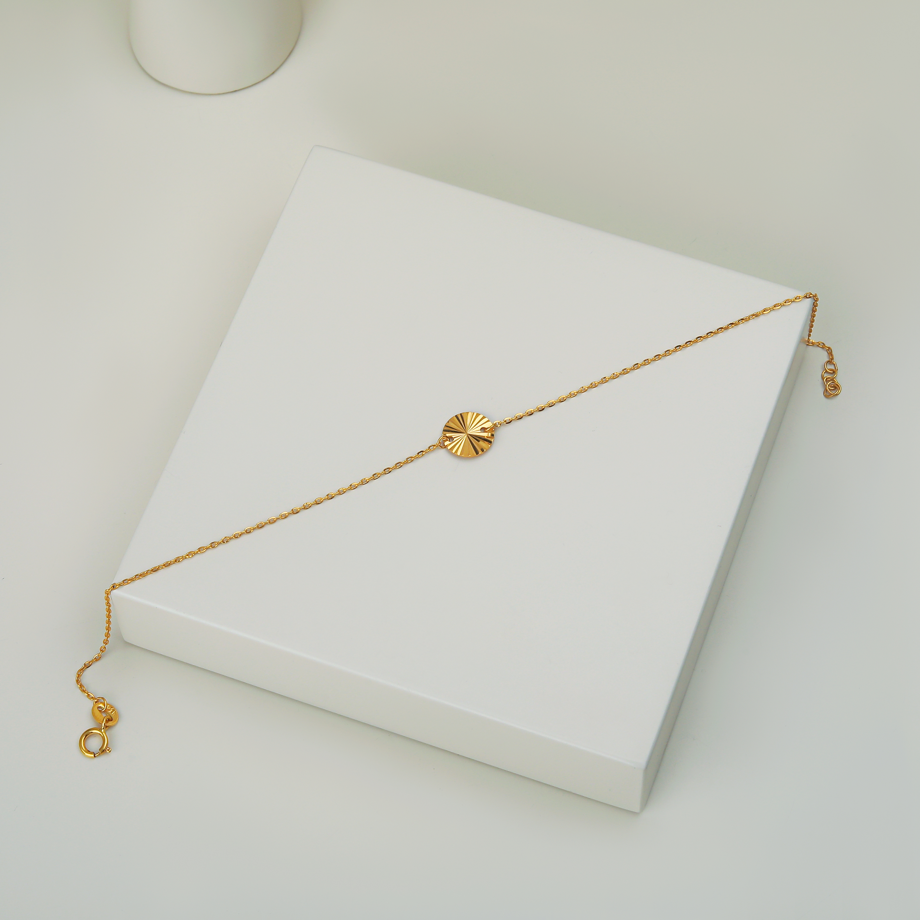 21-karat gold bracelet, Turkish made - (H-1324)